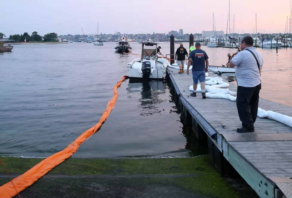 Cleanup Continues After Large Fuel Spill in Fairhaven Harbor