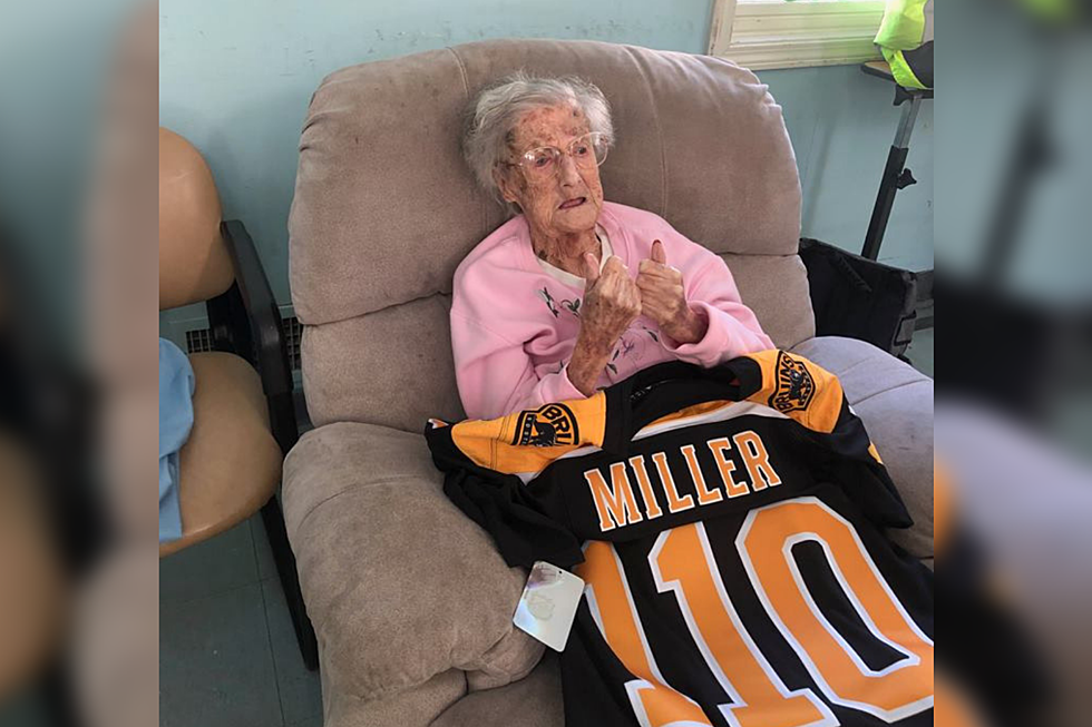 Boston Bruins Surprise New Bedford Woman for 110th Birthday