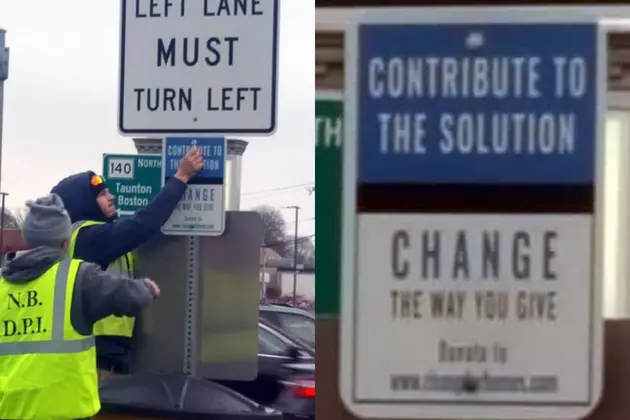 Anti-Panhandling Signs Go Up in New Bedford