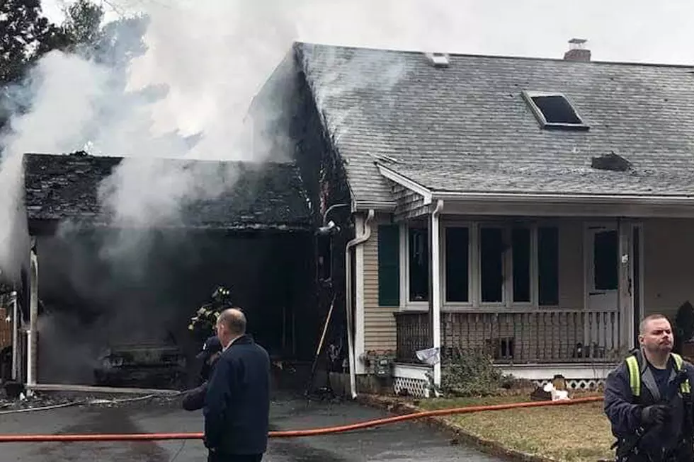 Home and Car Damaged in Fire