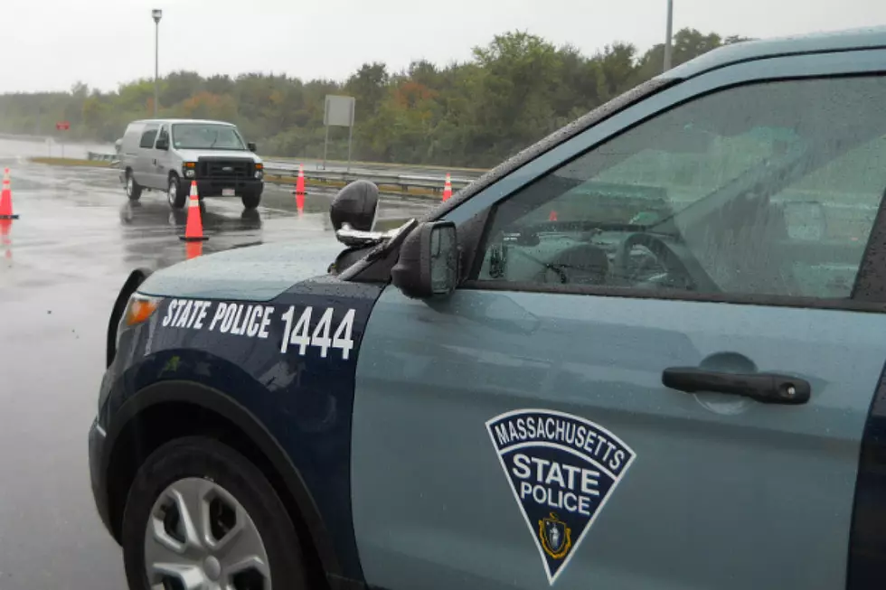 State Police Cruiser Rear-Ended on Rt. 24 in West Bridgewater