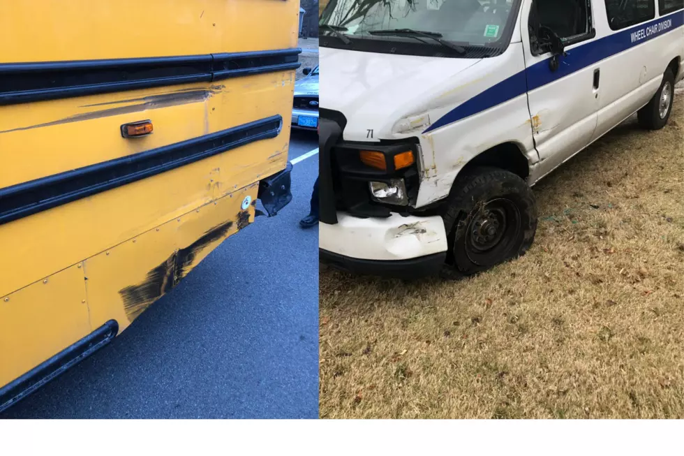 No Injuries as Wheelchair Van Collides With Berkley School Bus
