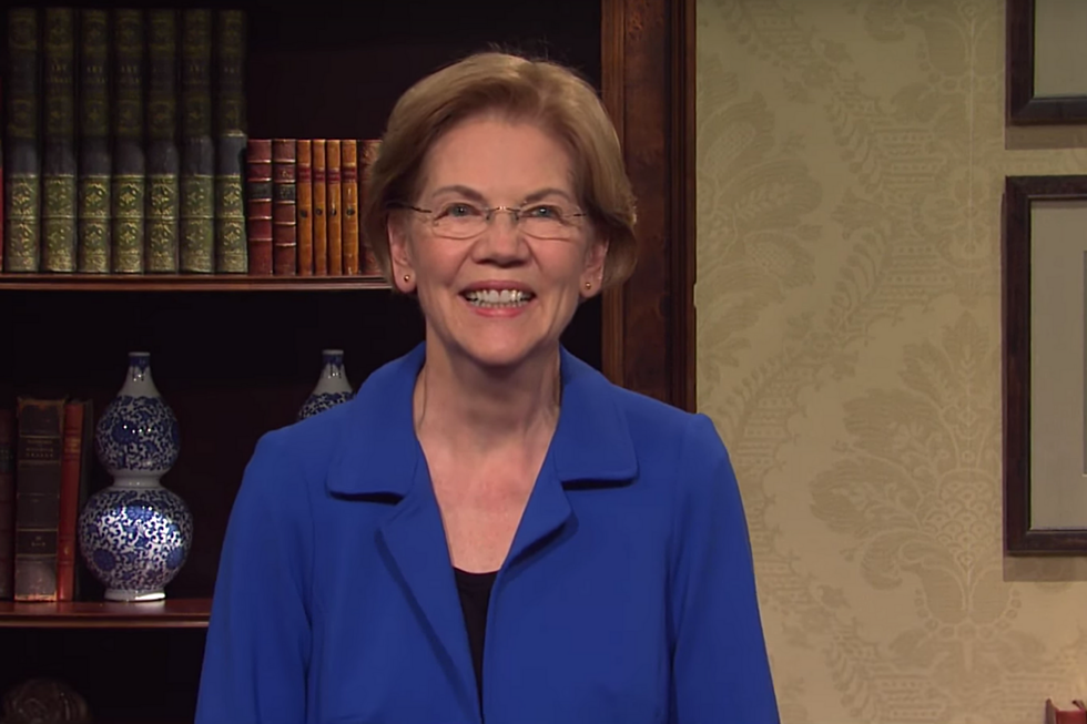 Sen. Warren Was Great on 'Saturday Night Live' [OPINION]