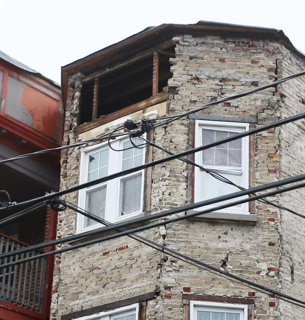 Photos: Building Facade Collapses In New Bedford&#8217;s North End