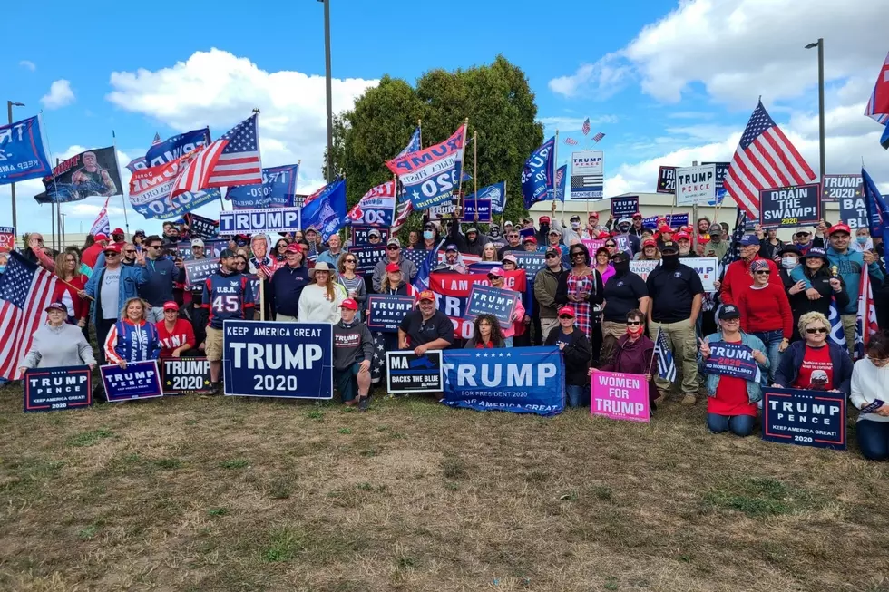 Dartmouth Trump Rally Draws Crowd