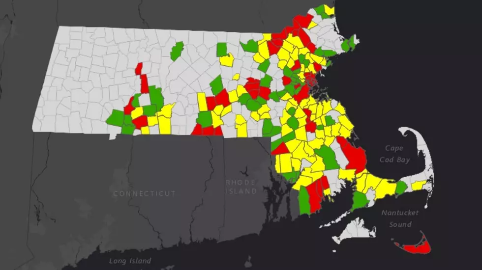 Fairhaven, Fall River and Berkley Enter COVID-19 'Red Zone'