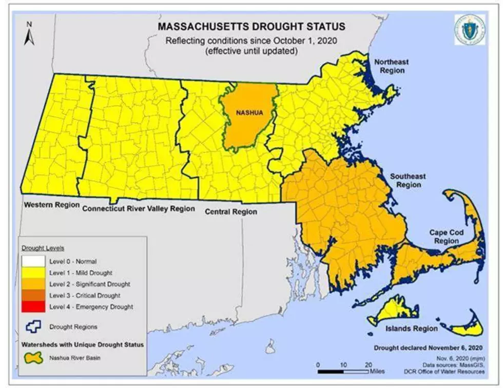 Drought Conditions Improve Across Massachusetts