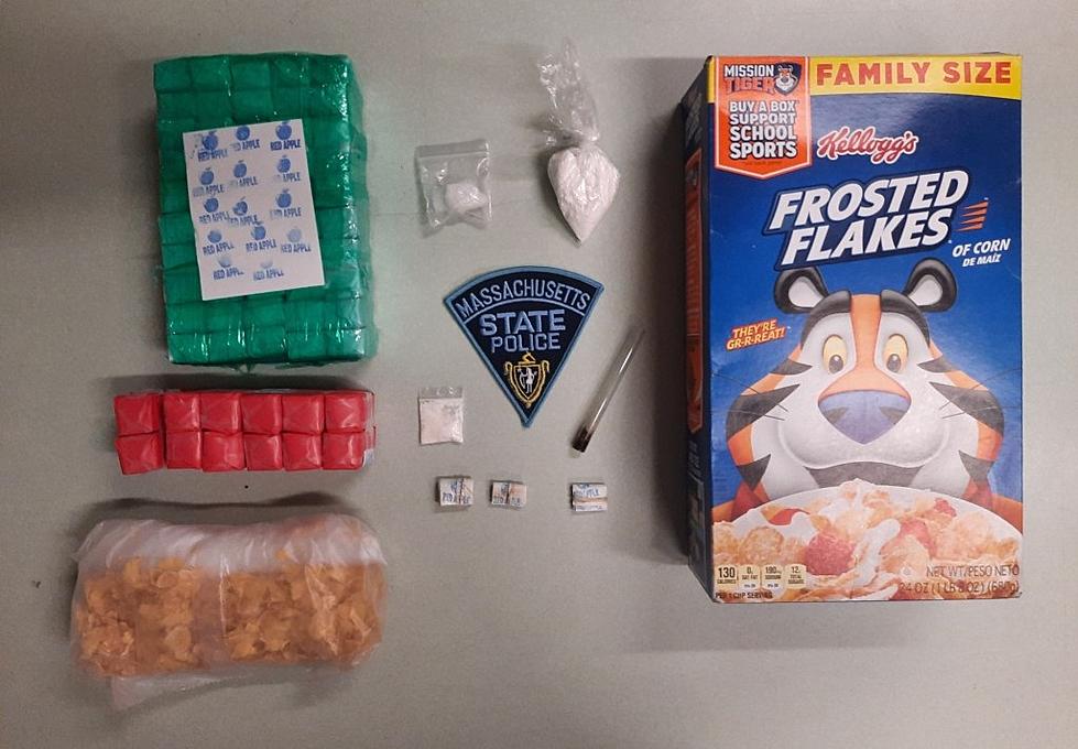 State Police Find 3,100 Bags of Heroin in Cereal Box