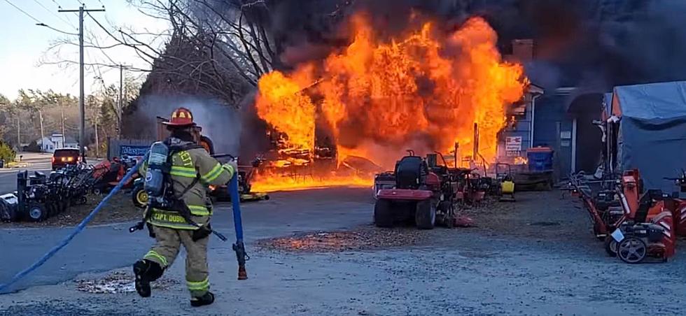 Man’s Clothes Caught Fire in Mattapoisett Blaze