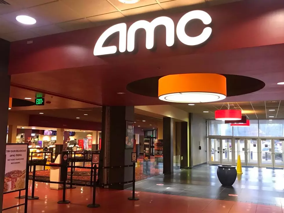The inside entrance to the AMC theater at the Dartmouth Mall