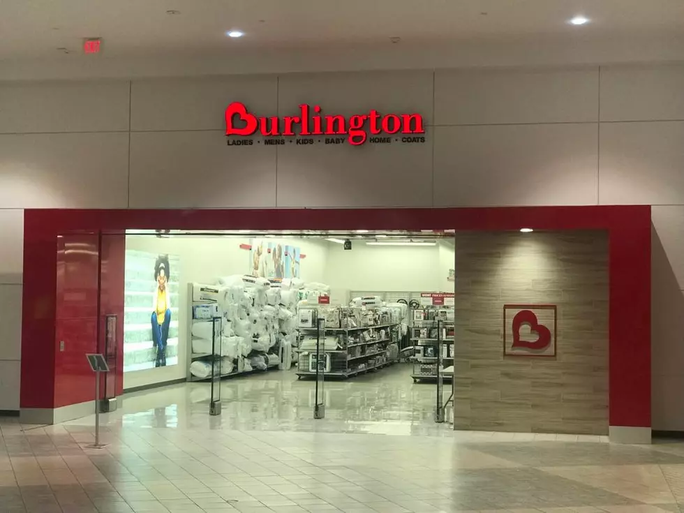 The inside entrance to Burlington at the Dartmouth Mall