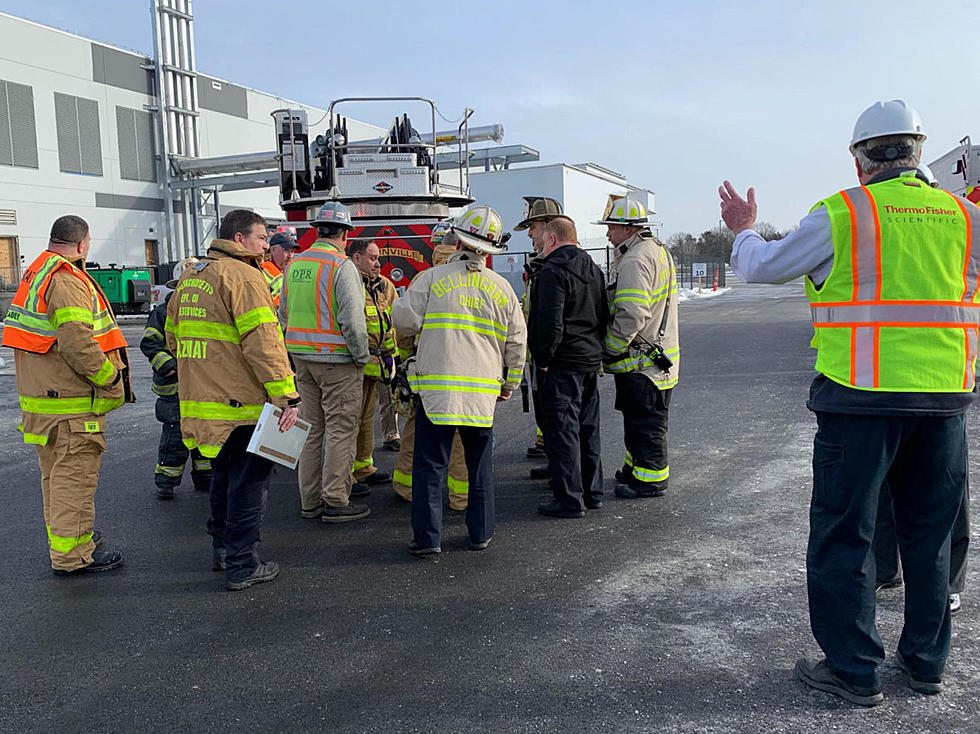 Plainville Fire and Hazmat Crews Investigate Chemical Leak