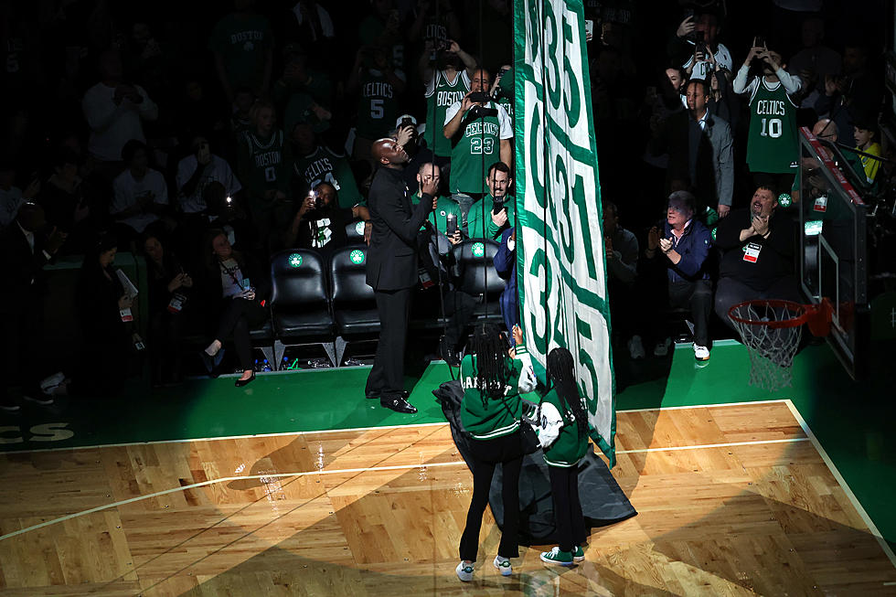 Kevin Garnett's Number Retired by the Celtics