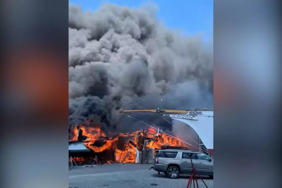 Three-Alarm Fire at Mattapoisett Boatyard