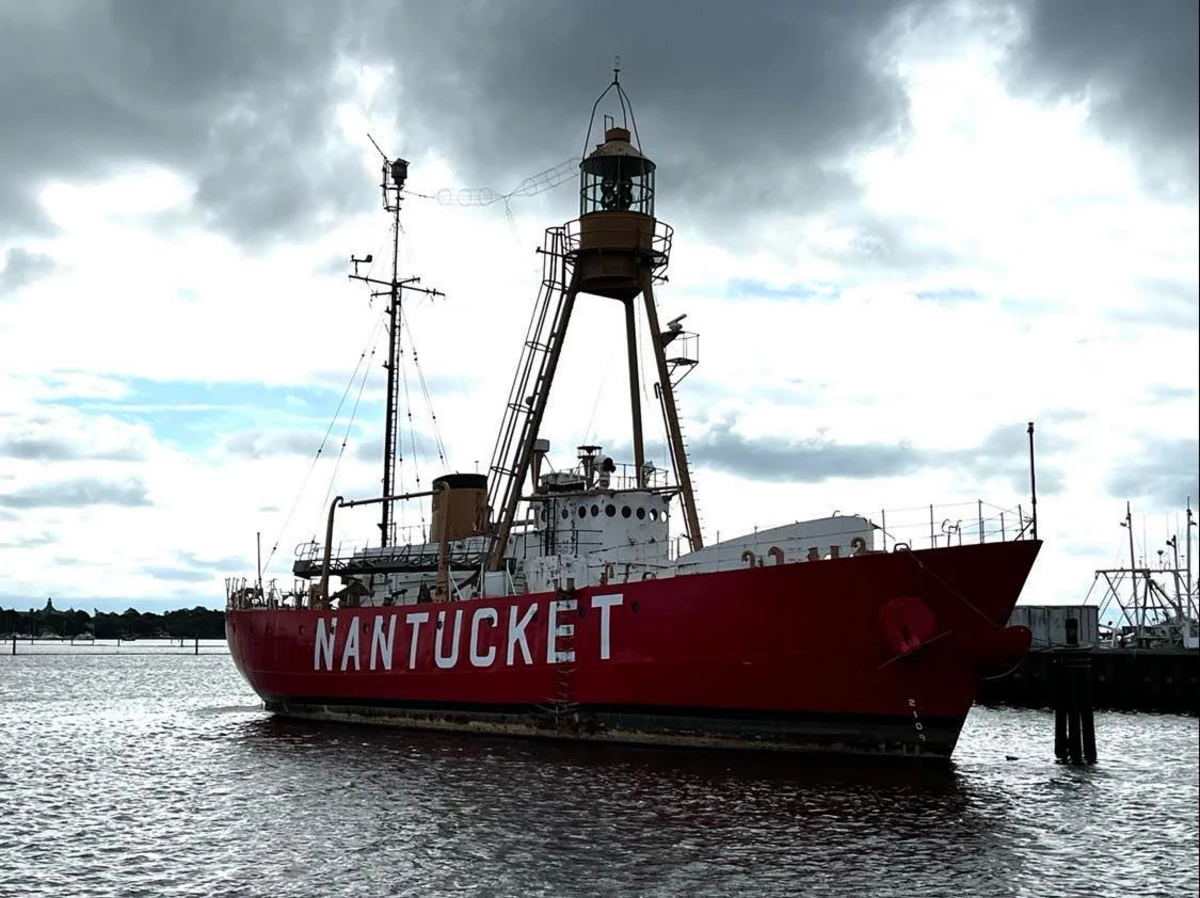 Four Foot Model Of Nantucket Lightship