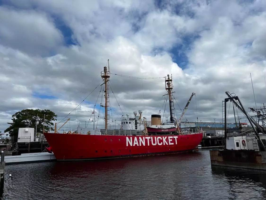 Nantucket Lightship Returns Home After Seven Months in Dry Dock