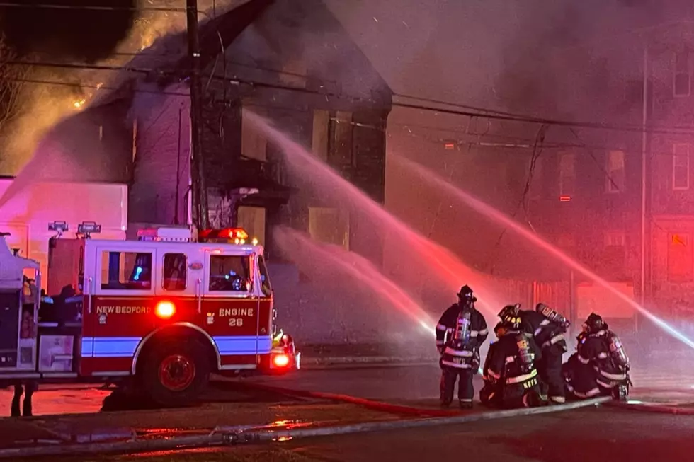 New Bedford Building Suffers Total Collapse in Early-Morning Fire