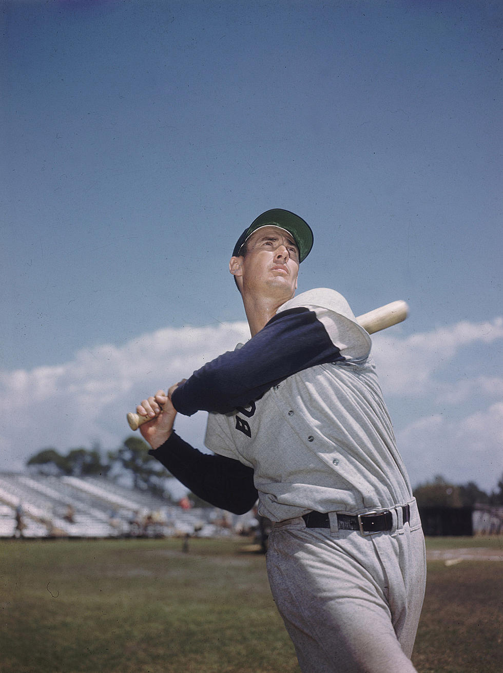 Boston Red Sox legend Ted Williams was a rookie with hometown San