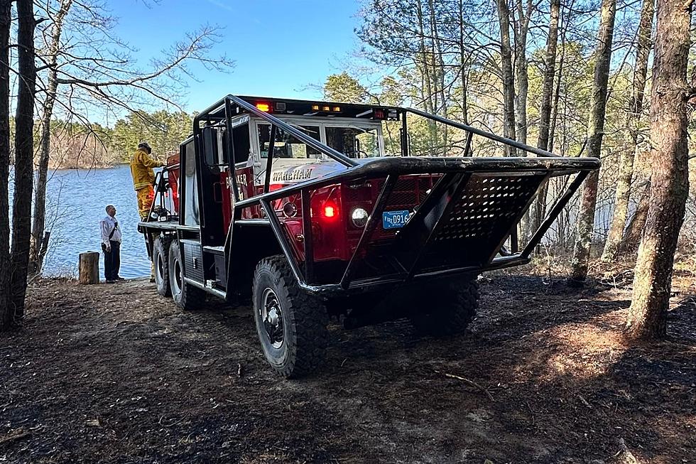 Wareham Firefighters Battle Two-Acre Brush Fire