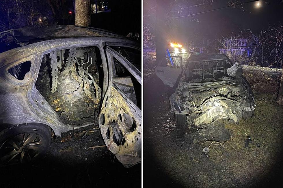 UPDATED Dartmouth Crash: Mystery as Empty Car Found on Fire