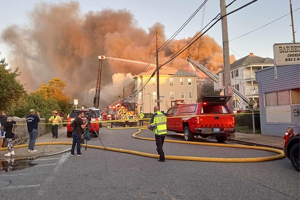 Fall River Fire Destroys Brightman Street Building