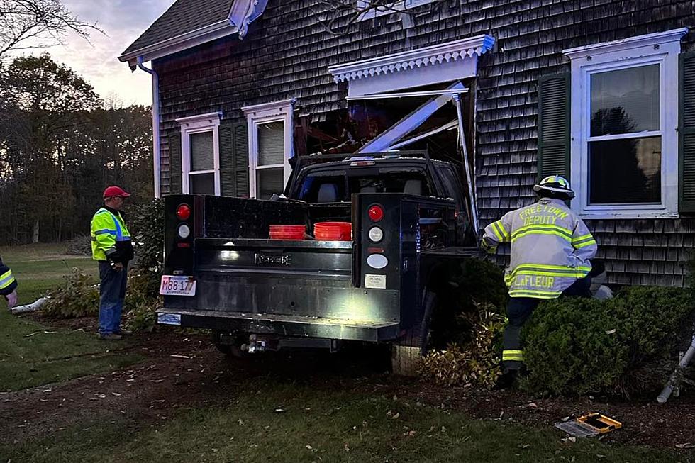 Person Injured After Crashing Truck Into Freetown Home