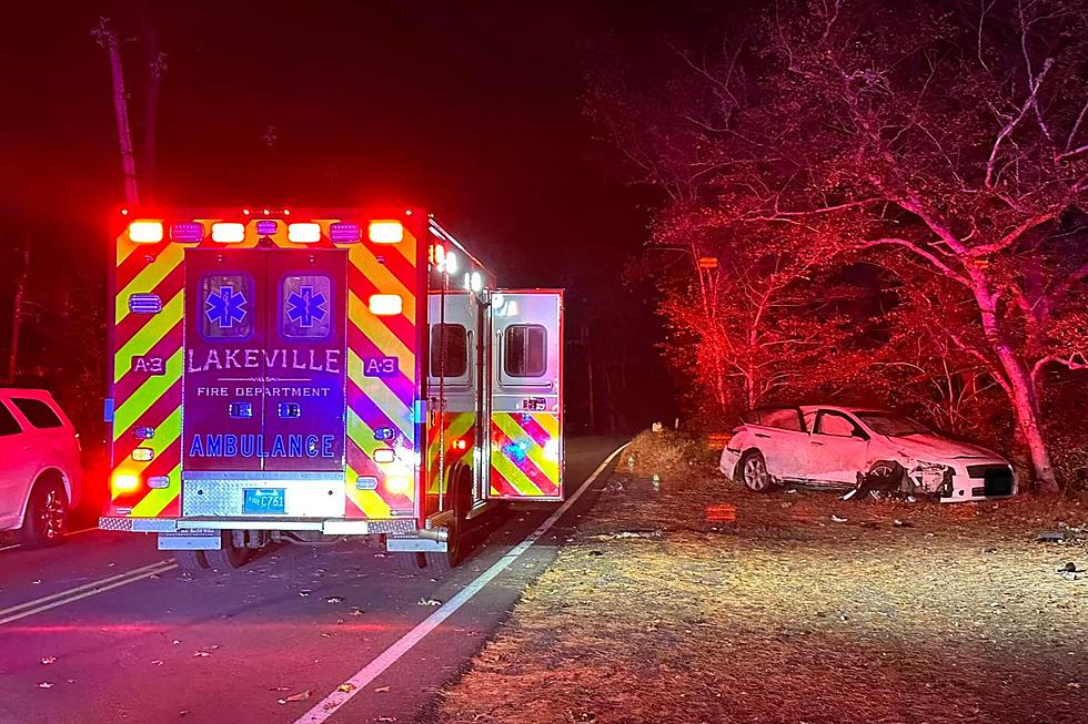 Lakeville Crash Near Cranberry Bogs Sends One to Hospital 