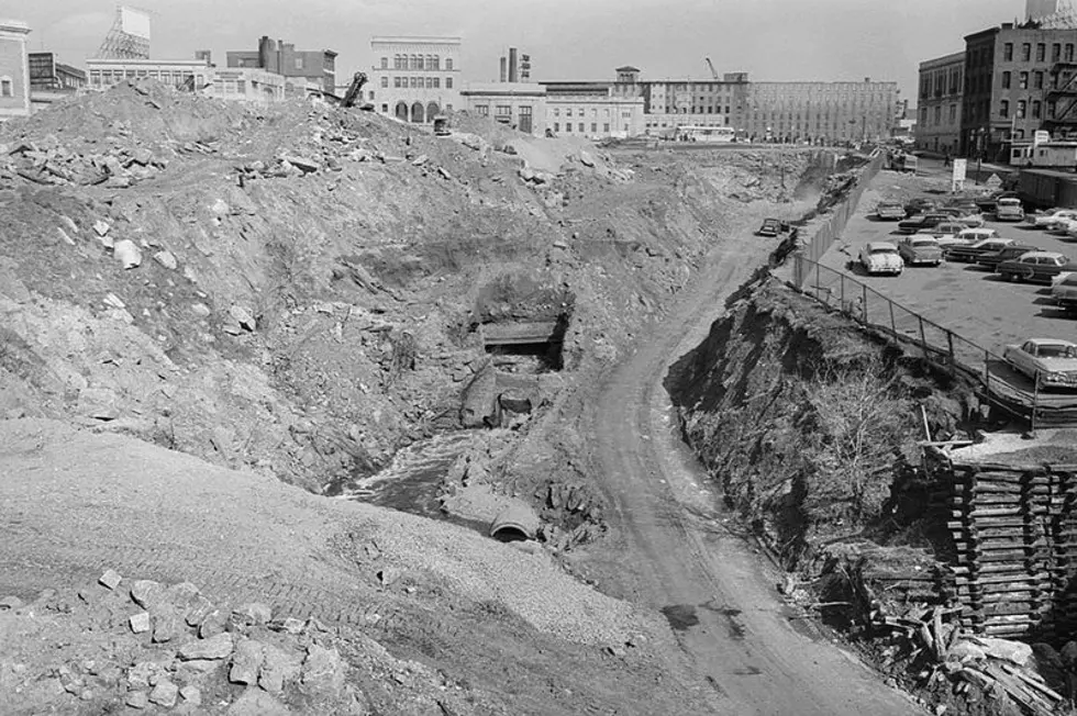 Why Is Fall River City Hall On Top Of Interstate 195?