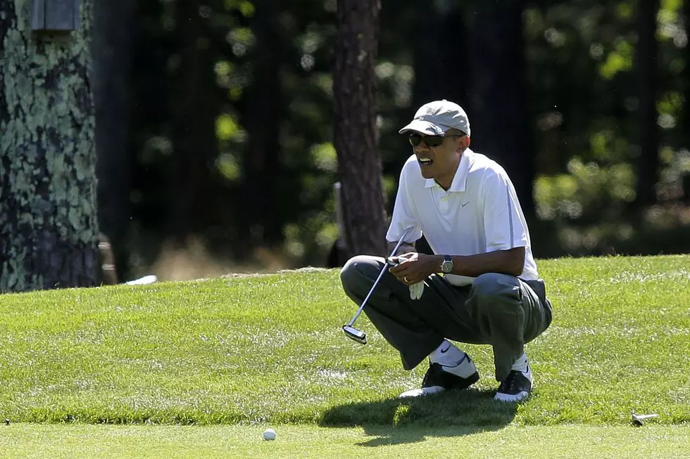 Obama Golfed with NBA Stars for His Birthday