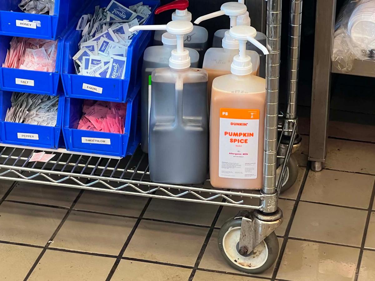 Dunkin's Pumpkin Spice Swirl Available by the Jug
