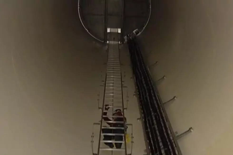 View From Inside A Wind Turbine