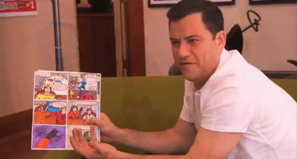 Will Jimmy Kimmel Come Up With Marvel Comics Next Great Super Hero?