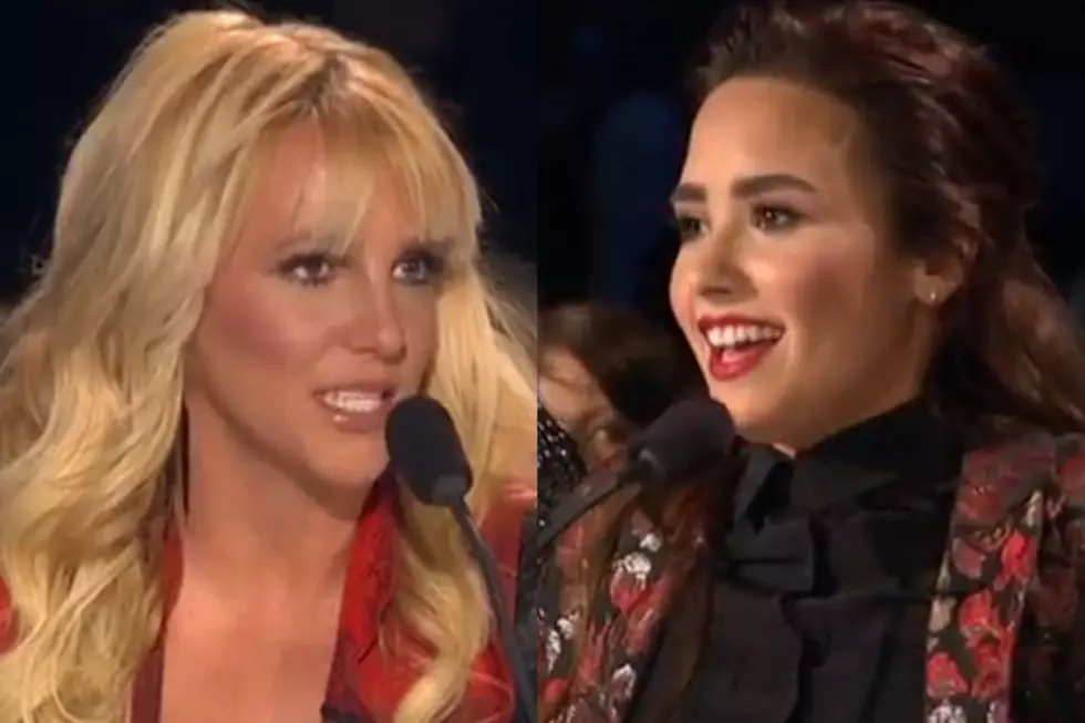 Britney Spears Looking Hot, While Demi Lovato Dresses Like Old Lady On ‘X Factor’