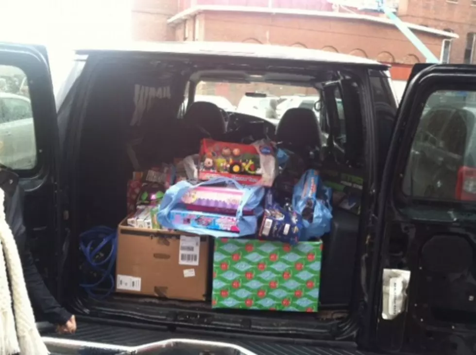 Toys Donated To The Giving Tree Are Being Delivered