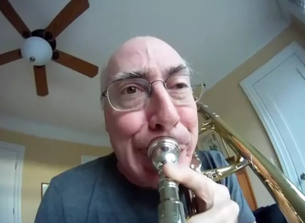 This Guy Playing The Trombone is the New Creepiest Video On the Internet