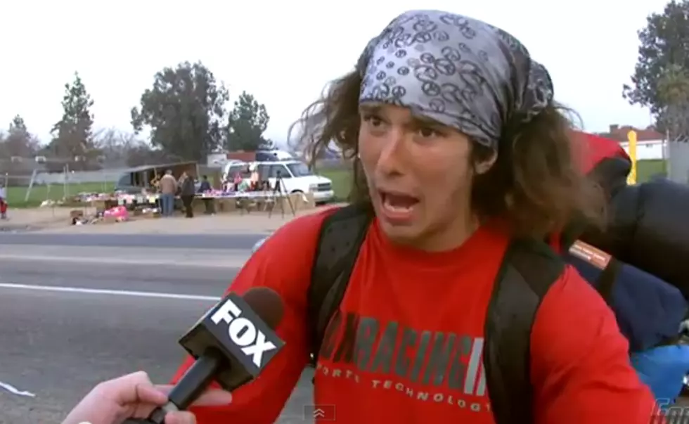 This Excited Hitchhiker Gives First Hand Account Of Bizarre Accident