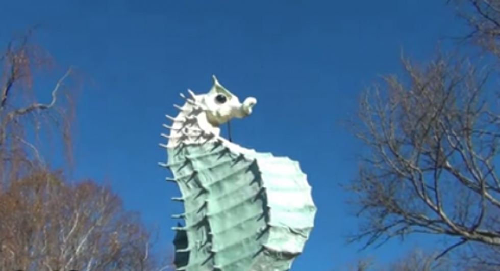 Mattapoisett’s Evil Salty the Seahorse