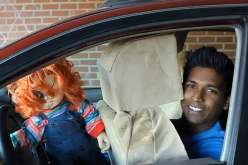 Drive-Thru Scary Doll Prank [VIDEO]