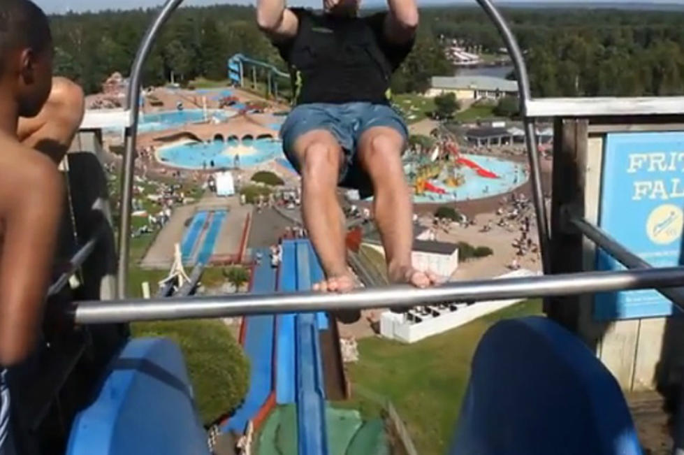 Drop Down Backwards Water Slide In Sweden [VIDEO]