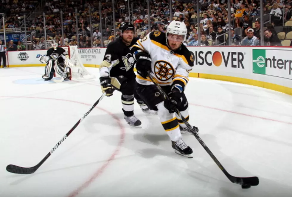 Boston Bruins&#8217; Brad Marchand&#8217;s Epic Goal Against Penguins in GIF Form