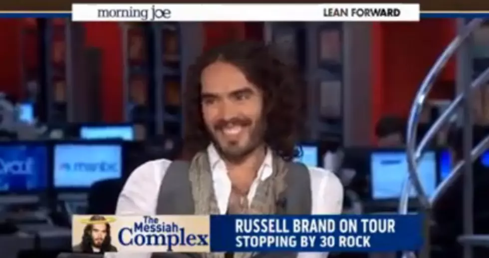 Watch Russell Brand Absolutely Destroy MSNBC Hosts