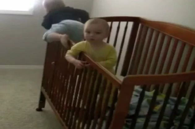baby escapes from crib