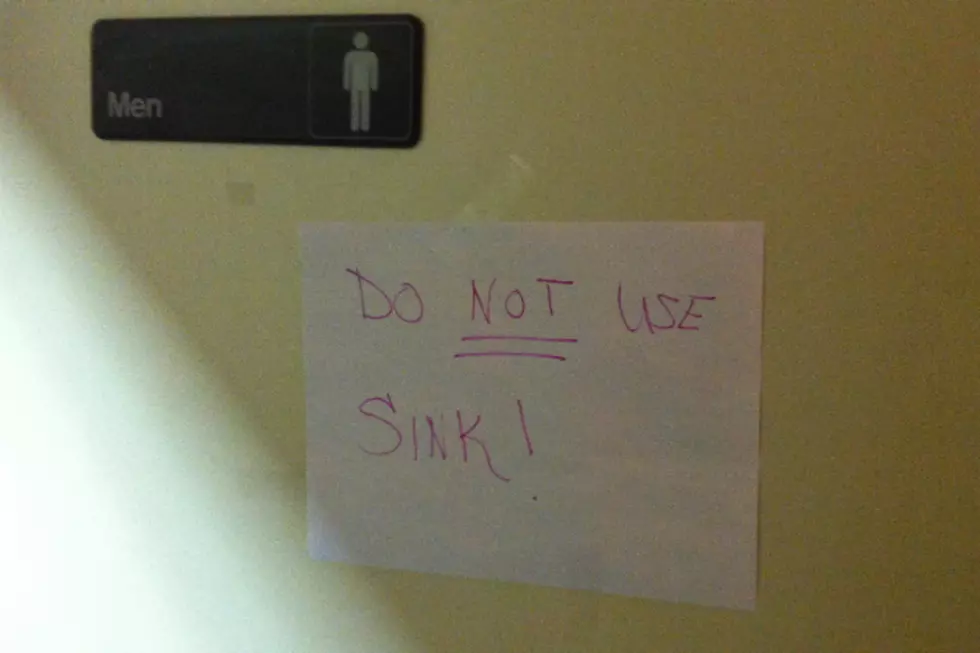 Please Don&#8217;t Use The Bathroom Sink