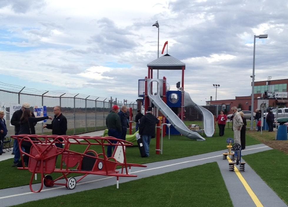New Bedford Airport Adds Aviation-Themed Playground