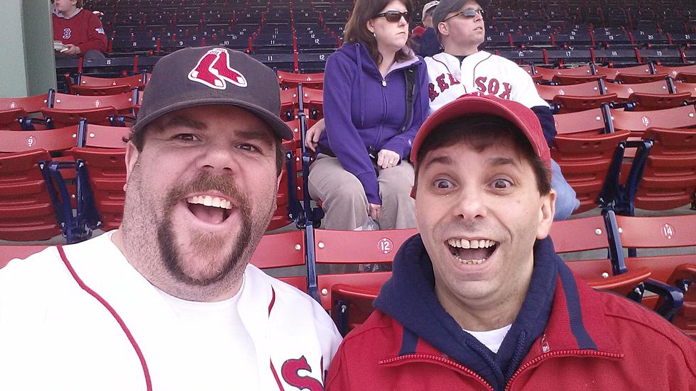 Scott And Larry At Opening Day