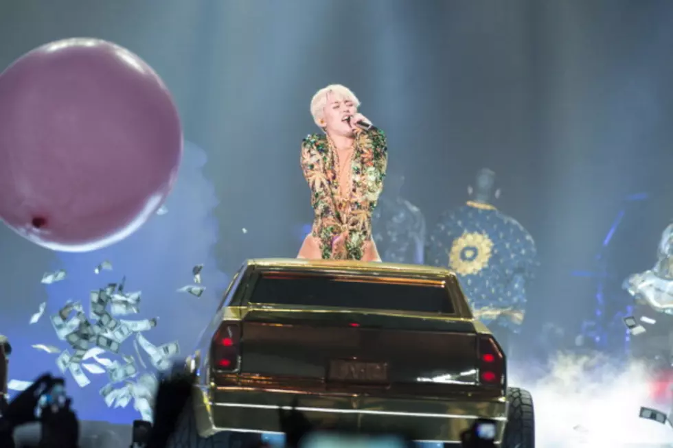 Miley Cyrus Soundcheck At The TD Garden