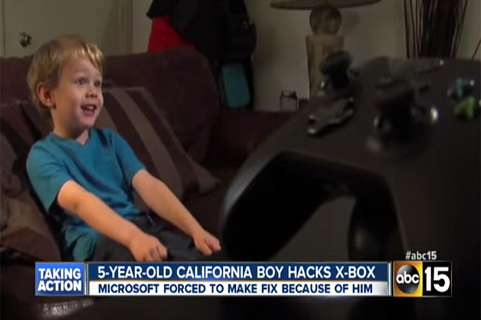 Five Year Old Hacks Into Dad’s XBox One