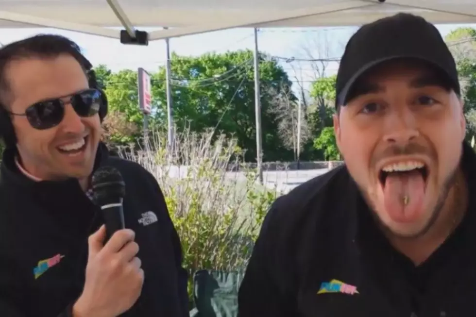 Chris The Promotions Guy Eats Worm On The FUN Morning Show [VIDEO]