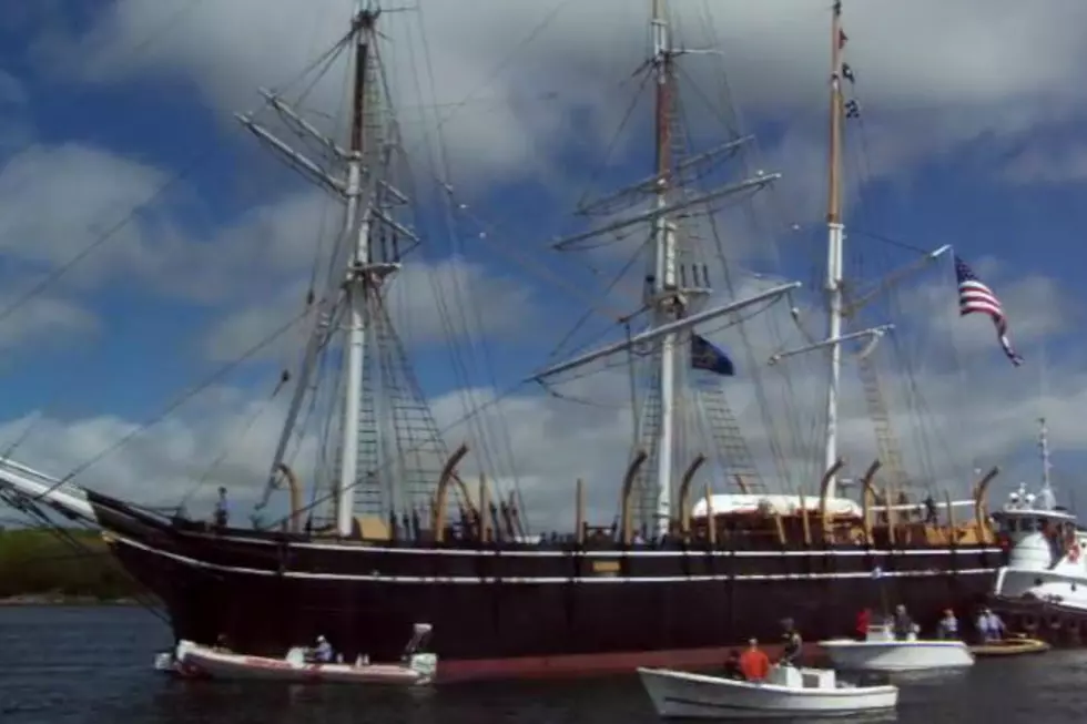 173 Year Old Charles W. Morgan Ship Returning to New Bedford for Fourth of July