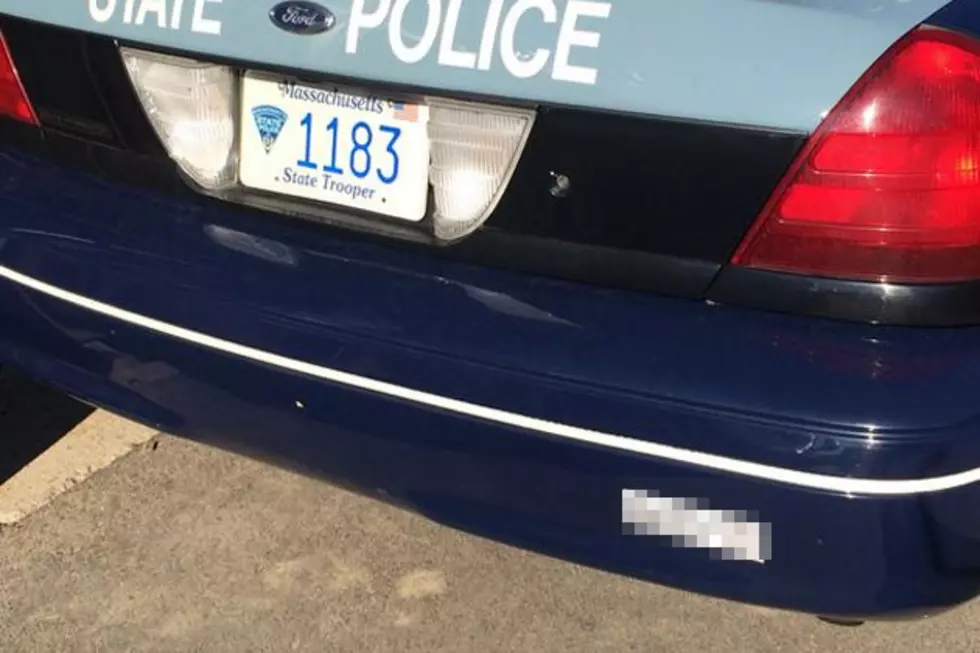 Massachusetts State Police Apologize For Offensive Bumper Sticker On Cruiser